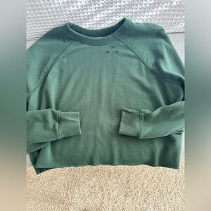 Aerie Forest Green Pullover